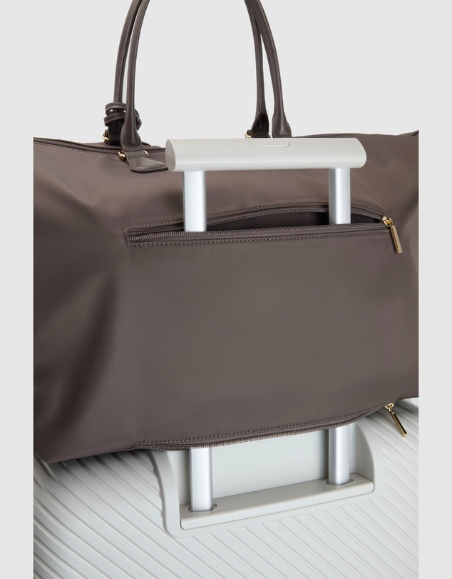 Evity - Noosa Leather Trim Travel Tote Bag