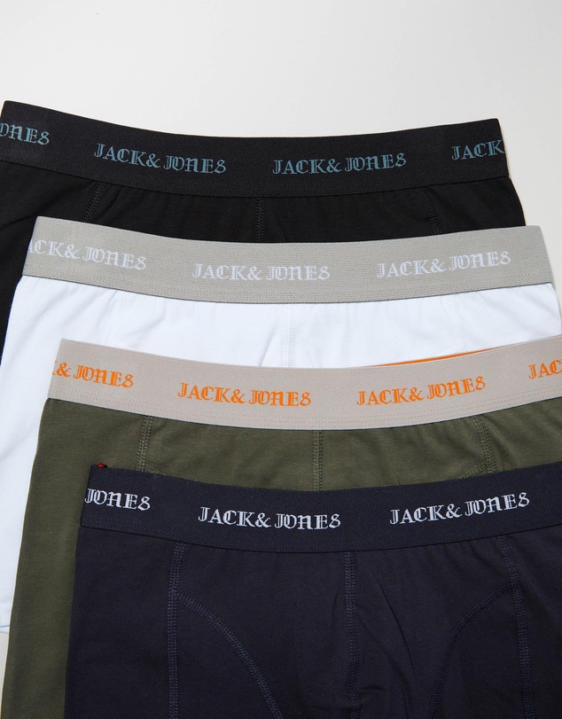 Jack & Jones - 7-Pack Jacmiles Solid Trunks