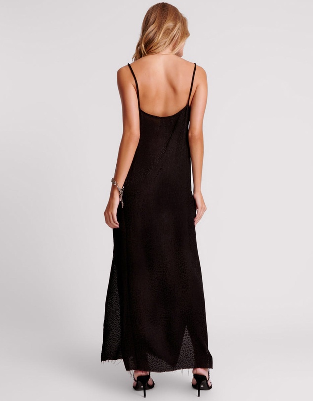 ONE TEASPOON - Animal Jaquard Maxi Slip Dress