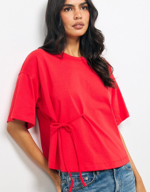 AERE - Cotton Tie T-Shirt