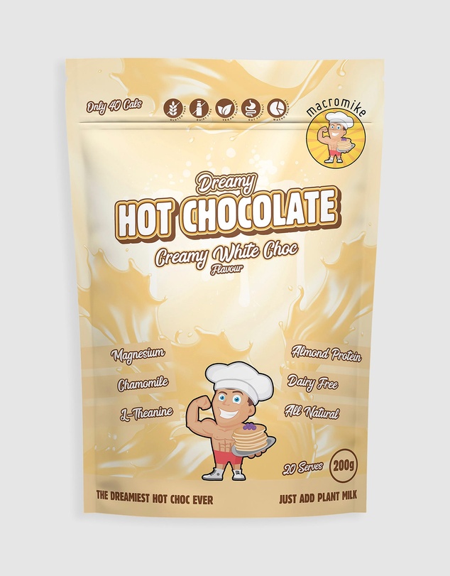 Macro Mike - Creamy White Choc Dreamy Hot Chocolate - 200g