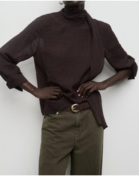 M.N.G - Low-Rise Barrel Jeans