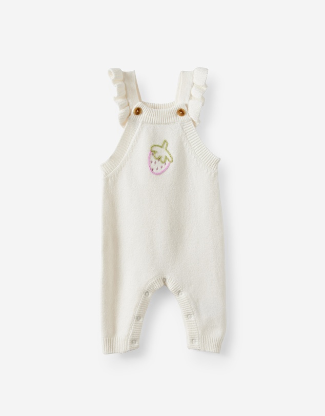 Cotton On Kids - Baby Organic Blend Knit Dungaree