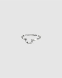 Ichu - Fine Half Circle Ring