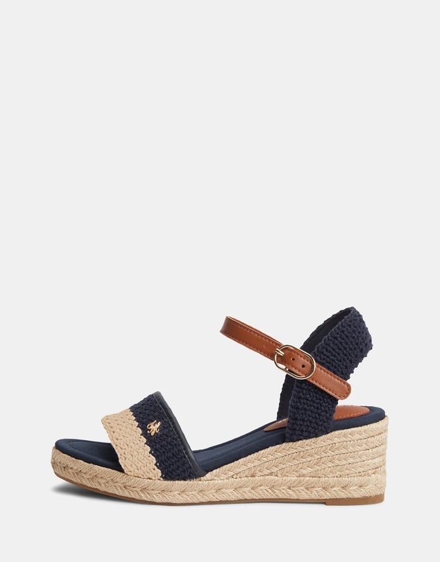 Tommy Hilfiger - Eileen Mid Crochet Wedge Espadrilles - Women's