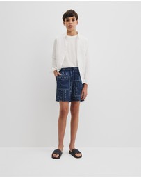Country Road - Paisley Board Short