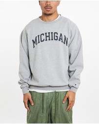 Vintage by The Real Deal - Pre Loved - Vintage Champion University of Michigan Sweatshirt