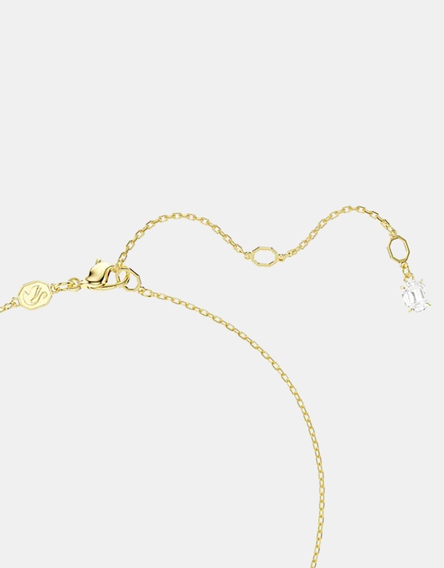 Swarovski - Mesmera Necklace, Heart, White, Gold-Tone Plated