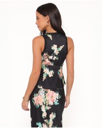 Petal & Pup - Kelso Top - Black Floral