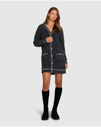 Belle & Bloom - Cute In This Mini Cardigan Dress