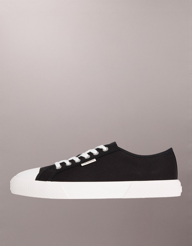 Calvin Klein - Alvaro Cotton Canvas Logo Trainers