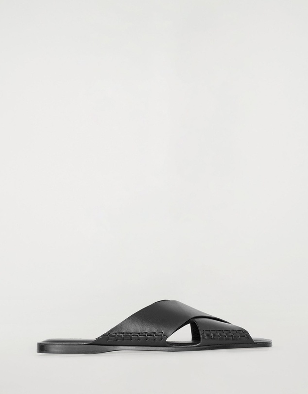 COS - Crossover Leather Sandals - Women's