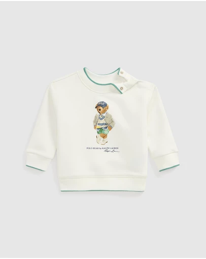Polo Ralph Lauren - Polo Bear Fleece Sweatshirt - ICONIC EXCLUSIVE - Babies
