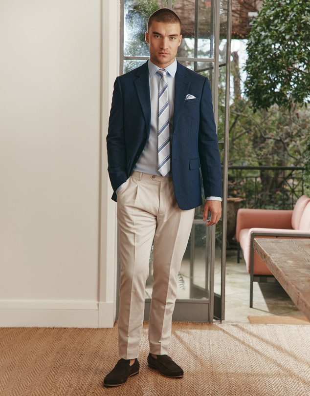 Tarocash - Brixton Stretch Linen Blazer