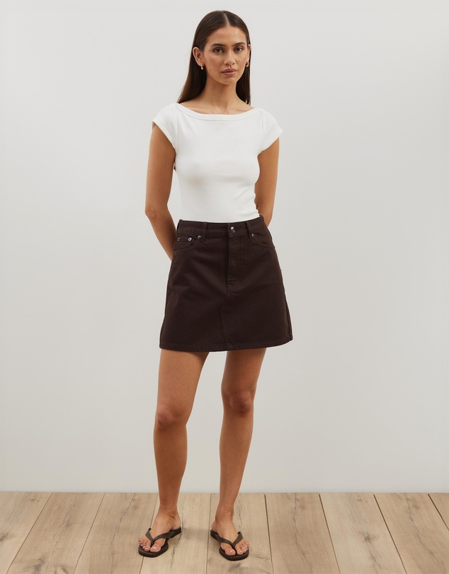Atmos&Here - Rina Denim Mini Skirt