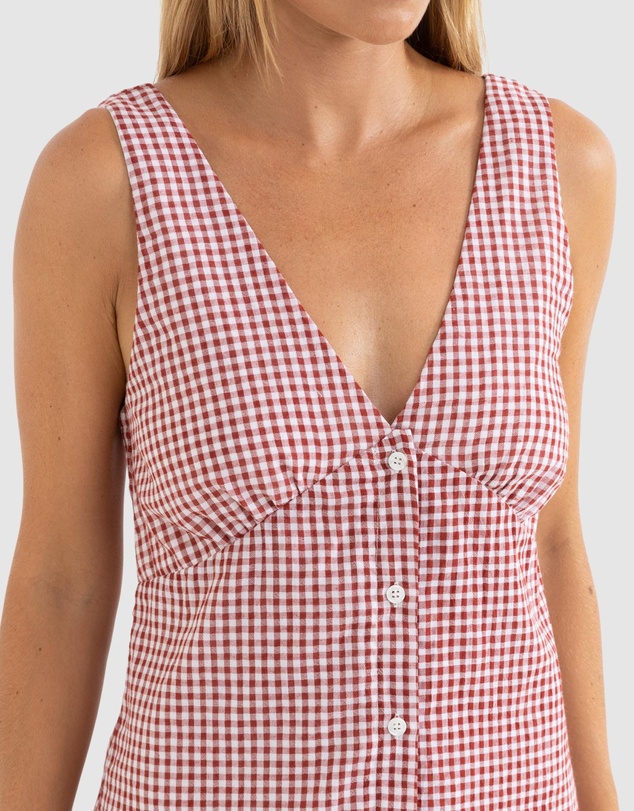 Rhythm - Lola Check Mini Dress