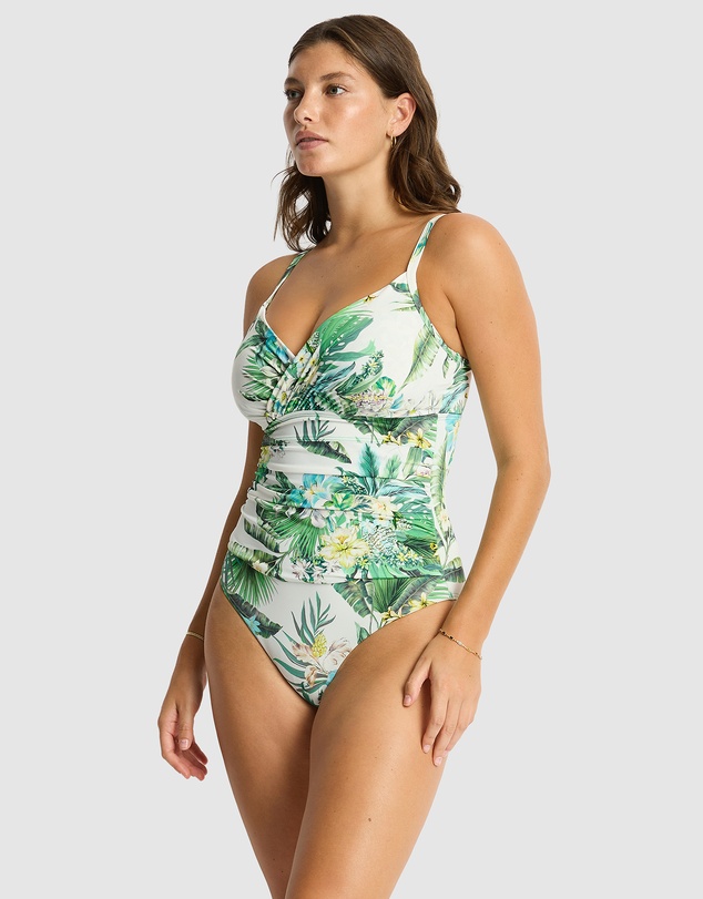 Sea Level Australia - Breezer Wrap Front DD/E Cup One Piece