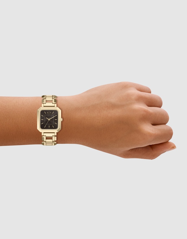 Armani Exchange - Gold Tone Analogue Watch