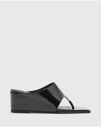Nakedvice - The Kendall Black Wedge