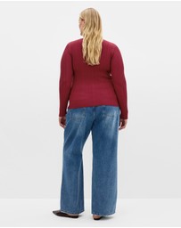 City Chic - Kaleigh Knit Jumper