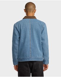 RVCA - Mens Post Dayshift Denim Jacket