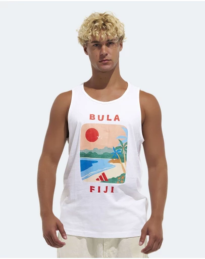 adidas Sportswear - FIJI POSTER GRAPHIC TANK Mens