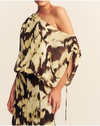 Shona Joy - Benny Off Shoulder Blouson Maxi Dress