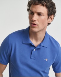 Gant - Regular Fit Shield Piqué Polo Shirt