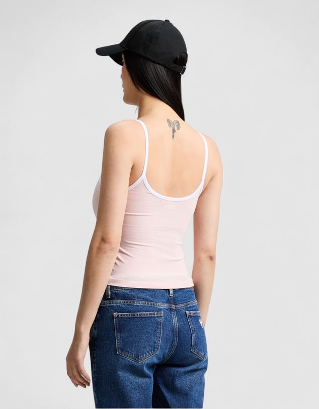 GUESS - GUESS JEANS Embroidered Star Tank Top