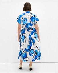 City Chic - Vacay Print Shirt
