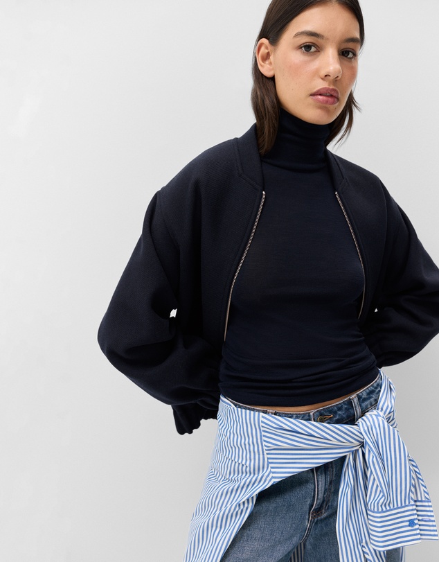 UNISON - Merino High Neck Top