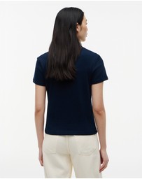 Tommy Hilfiger - Slim Fit Gold-Tone Button Polo Shirt