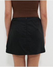 Calli - Mehala Tucked Mini Skirt