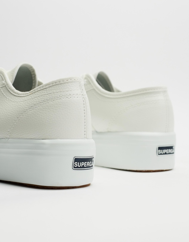 Superga - 2790 Tumbled Leather Sneakers