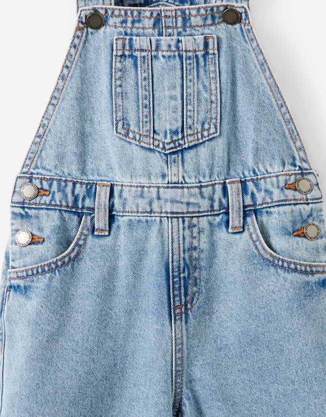 Cotton On Kids - Barrel Leg Denim Overall