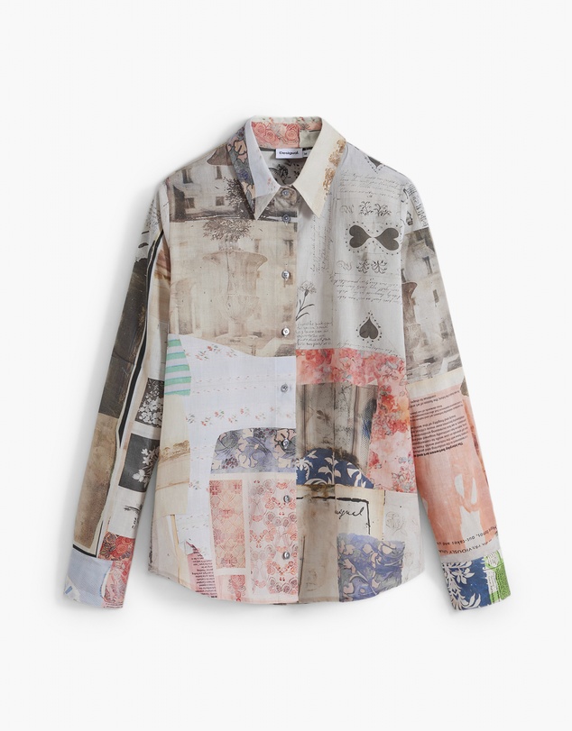 Desigual - Postcard shirt