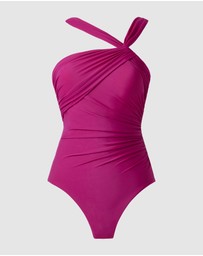 Miraclesuit Swimwear  - Rock Solid Europa Asymmetric Underwired Shaping Swimsuit