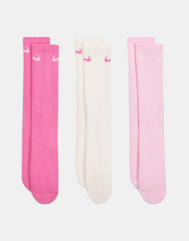 Nike - 3-Pack Everyday Cushion Crew Socks