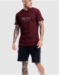 DVNT - Revolution Tee - Oxblood