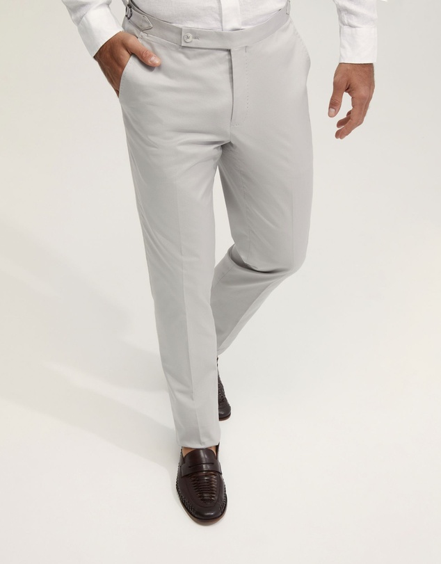Oxford - Byron Cotton Stretch Cuffed Trousers