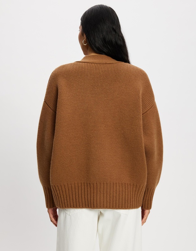 White By FTL - Amber Merino Cardigan