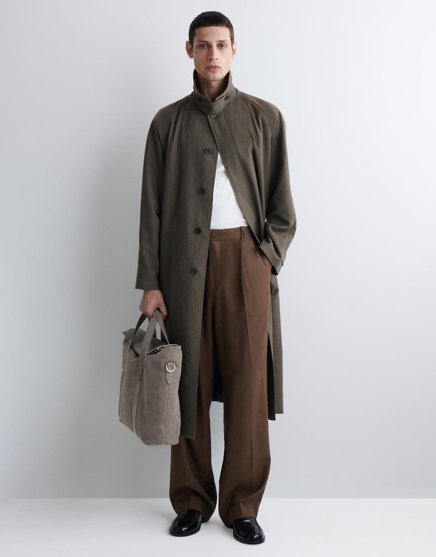 COS - Brunswick Messenger Bag - Croc