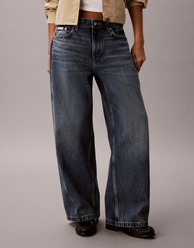 Calvin Klein Jeans - Twisted Low Rise Baggy Jeans