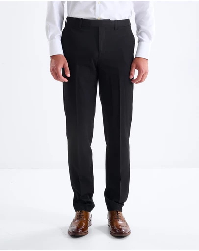 3 Wise Men - 3 Wise Men Hoxton Trouser - Jet Black