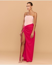 CATHERINE FERRARO - Cinthia Strapless Gown