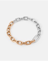 Daniel Wellington - Contrast Link Bracelet Two Tone