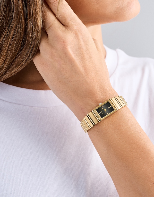 Ted Baker - Lileey Black Gold-Tone 27mm Bracelet Watch
