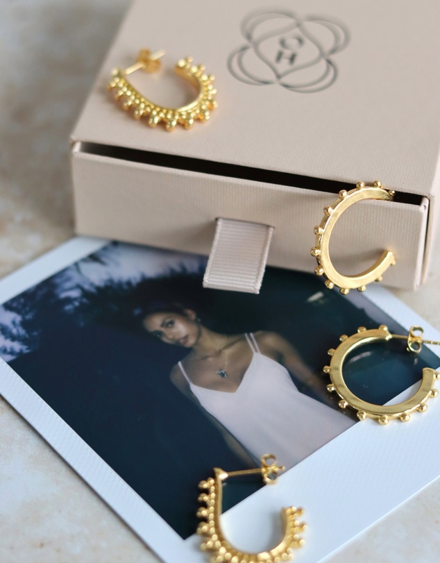 Ottoman Hands - Raisa Hoop Earrings