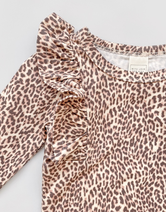 WITH LOVE FOR KIDS - Shimmy Long Sleeve Onesie - Babies