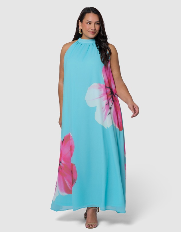 Pink Dusk by Curve Project - Love Goes Maxi Dress